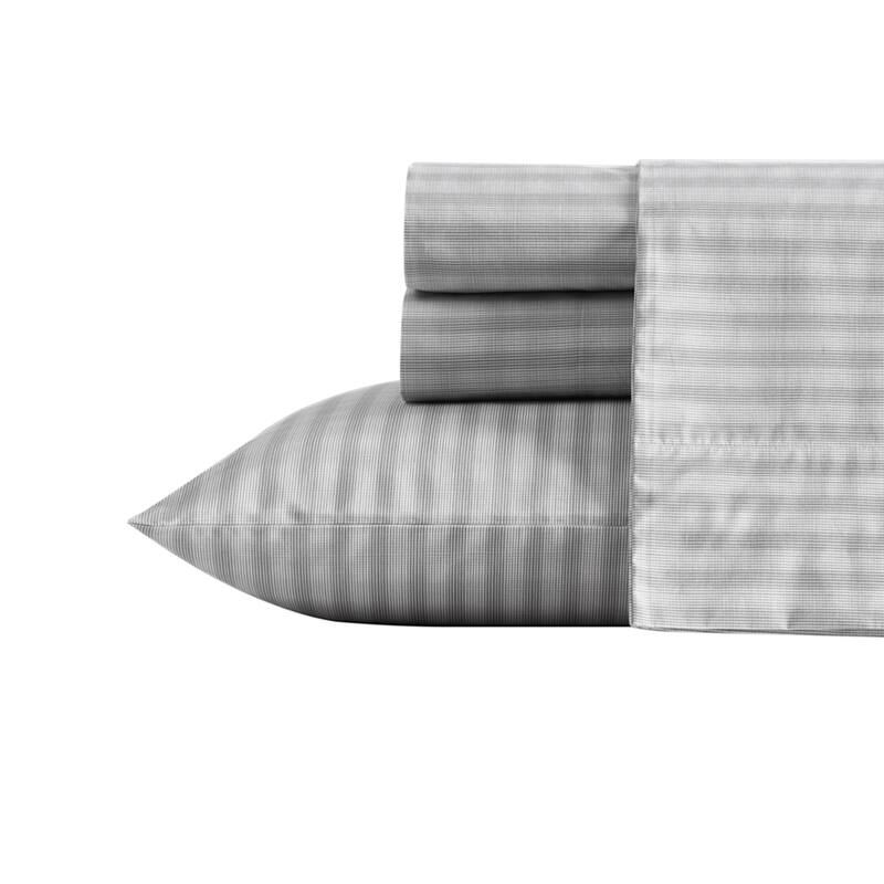 Nautica Cotton Percale Deep Pocket Bed Sheet Sets - Twin - Michael Plaid