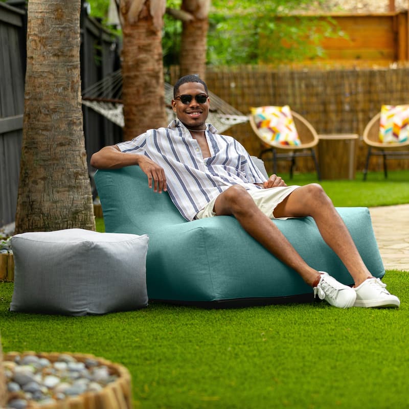 Coza Outdoor Chair - Large Bean Bag Lounge Chair for Poolside & Patio Lounging