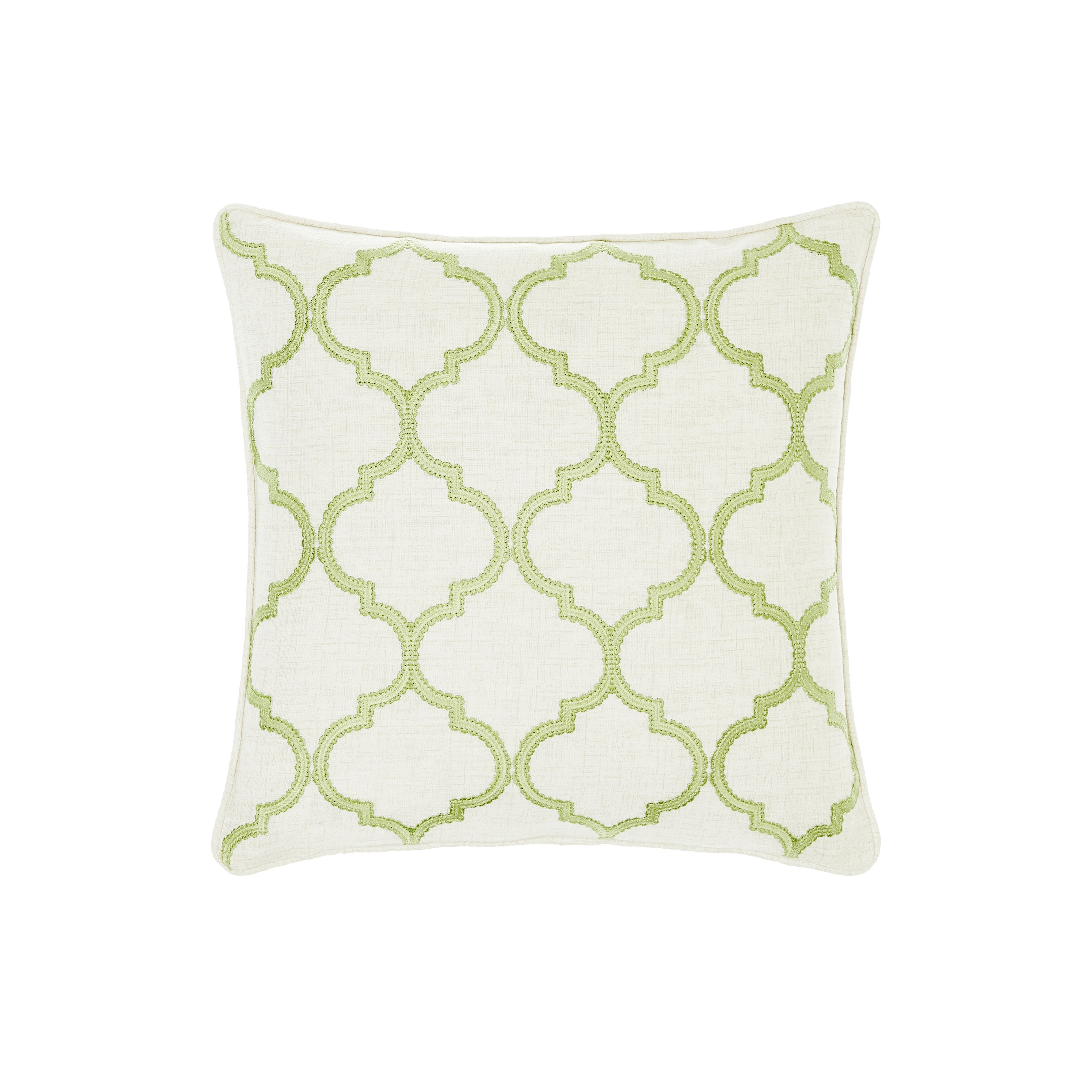 quatrefoil pillow