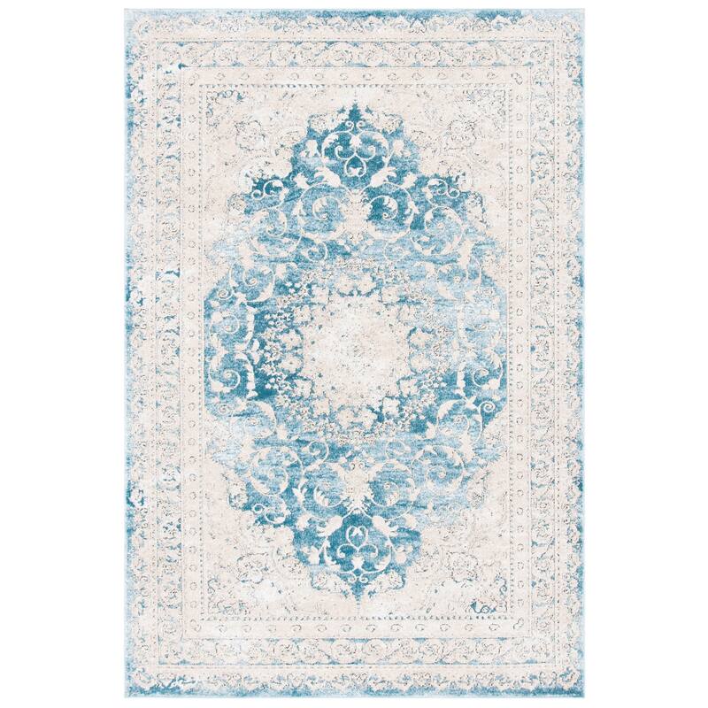 SAFAVIEH Palermo Adelina Vintage Boho Oriental Viscose Rug