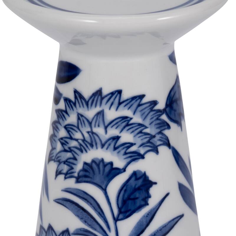 Sagebrook Home's Elegant Porcelain Candle Holder