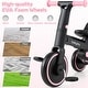 preview thumbnail 16 of 18, Gymax Toddler Tricycle w/Push Handle Adjustable Seat Removable Pedal