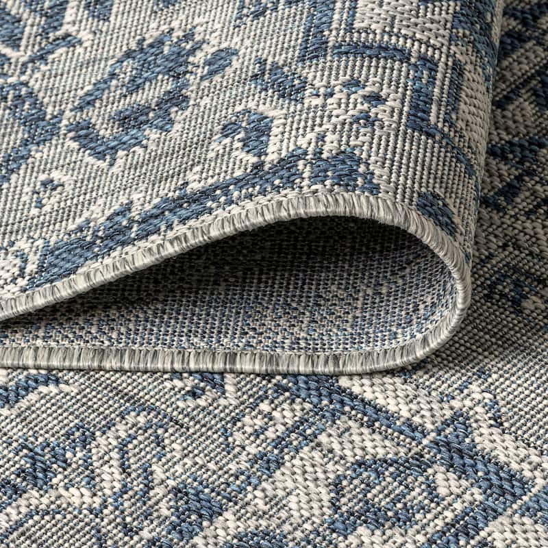 JONATHAN Y Charleston Medallion Indoor/Outdoor Area Rug