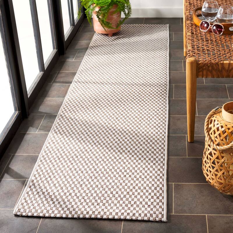 SAFAVIEH Sisal All-Weather Zhanat Transitional Indoor/Outdoor Rug