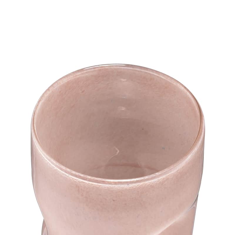 Atlas Alina Cylindrical Textured Colored Vase