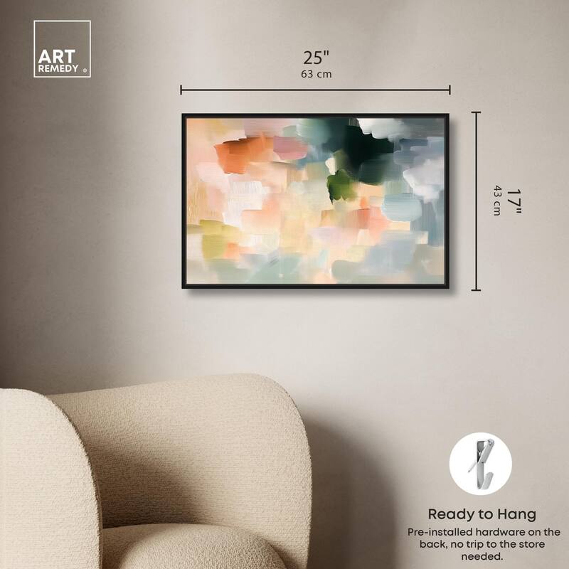 Dreamlike Hues II Canvas by Art Remedy