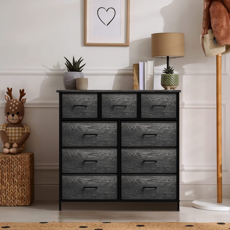 Dressers for Bedroom with 9 Drawers, Chest of Drawers for Bedroom