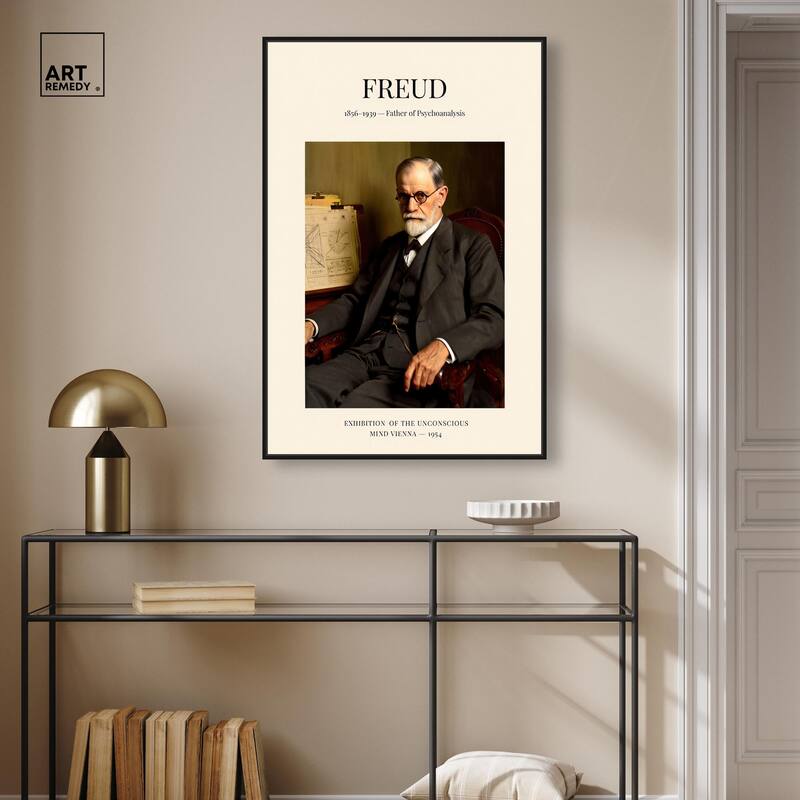 Father of Psychoanalysis Canvas by Art Remedy