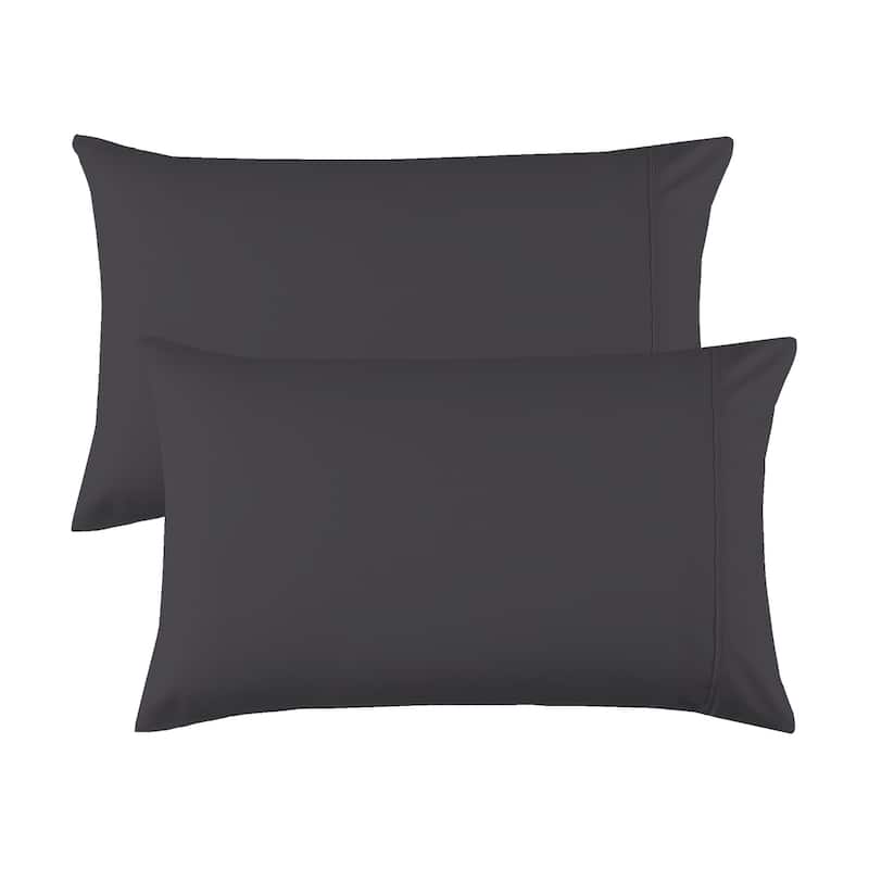 Color Sense 100% Cotton Ultra-Soft & Silky Pillowcase Set