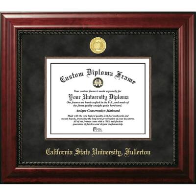 Cal State Fullerton 11w x 8.5h Executive Diploma Frame
