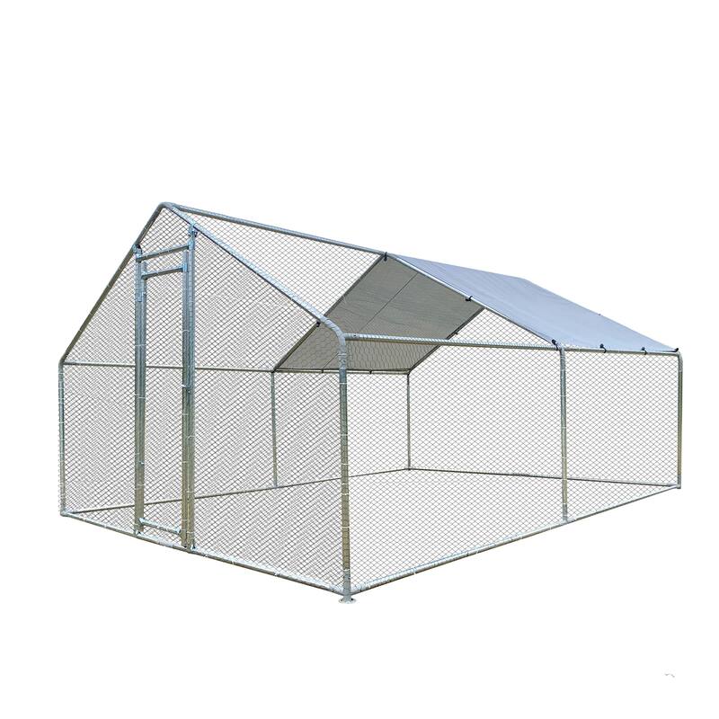 Metal Chicken Run Walk-in Poultry Cage with Waterproof