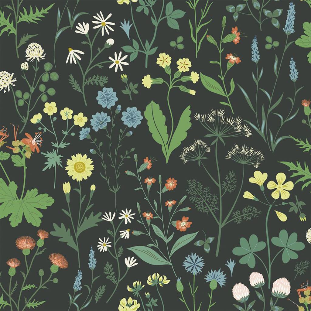 Letitia Black Summer Meadows Wallpaper