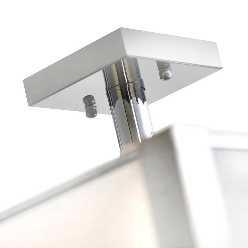 Lucie 5 Light Down Chandelier With Chrome Finish