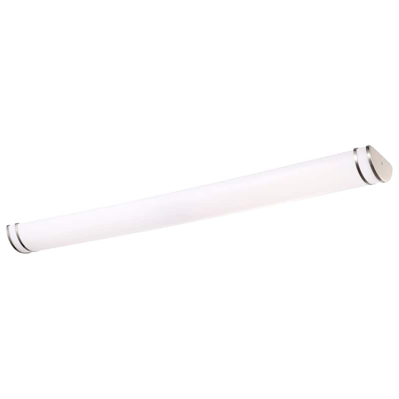 Glamour LED 49 inch Vanity Fixture Brushed Nickel Finish CCT Selectable 3K/4K/5K - Brushed Nickel