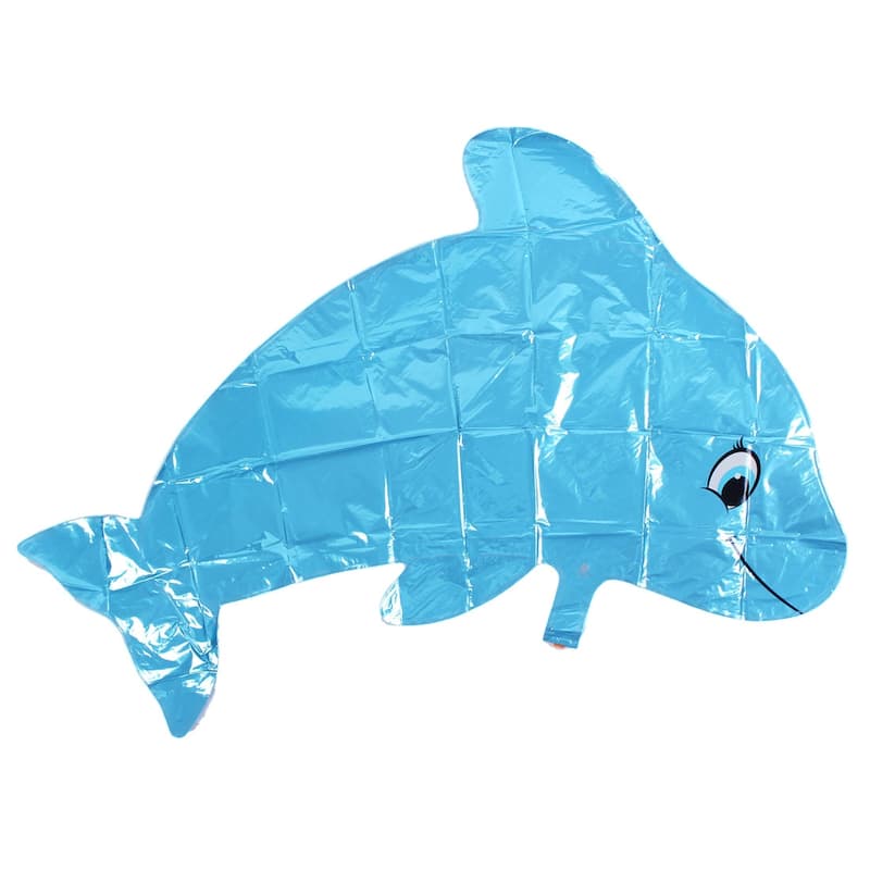 Foil Dolphin Shape Balloon Wedding Party Anniversary Celebration Decor Blue 39"