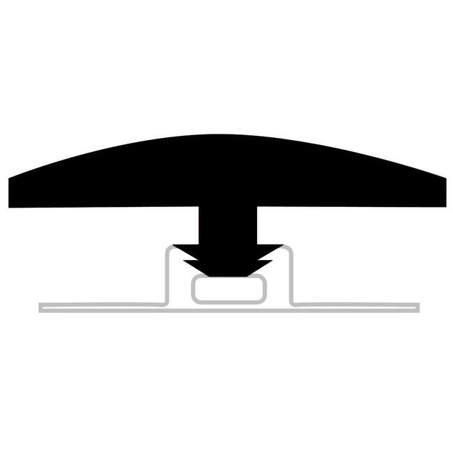 COREtec 02V62-VV488 94" T-Molding for the Pro Plus Enhanced HD - Cambridge Elm