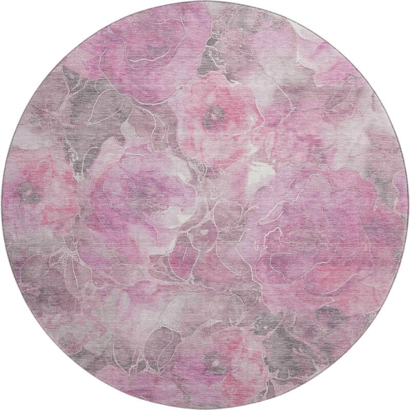Premium Washable Super Soft Modern Floral Mayfield Rug