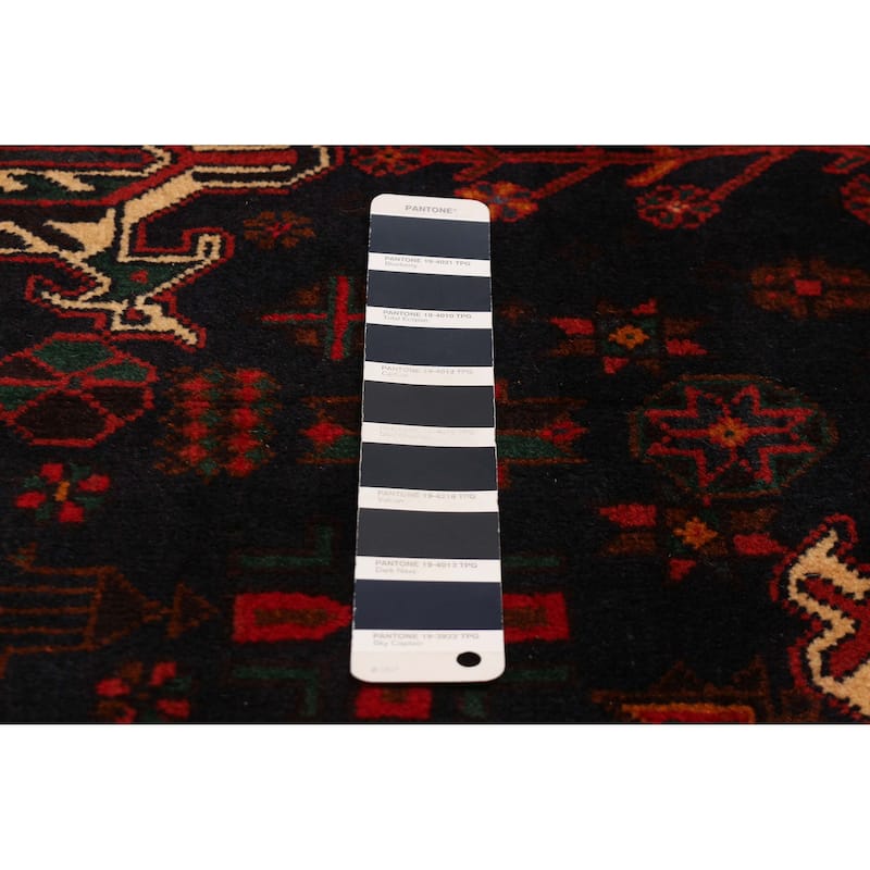 Teimani Navy Rug 4'1" x 6'10" - 4'1 x 6'10