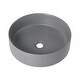 preview thumbnail 37 of 37, Sink Ceramic Circular Vessel Bathroom Sink Above-Counter Sink
