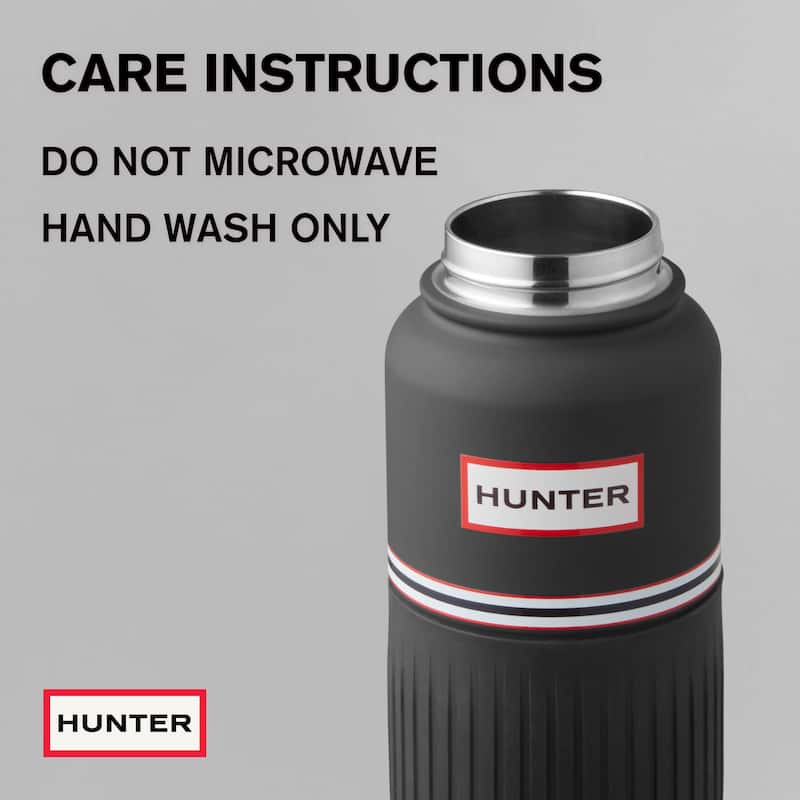 Hunter GoGrip Hydration Stainless Steel Tumbler with Carry Handle