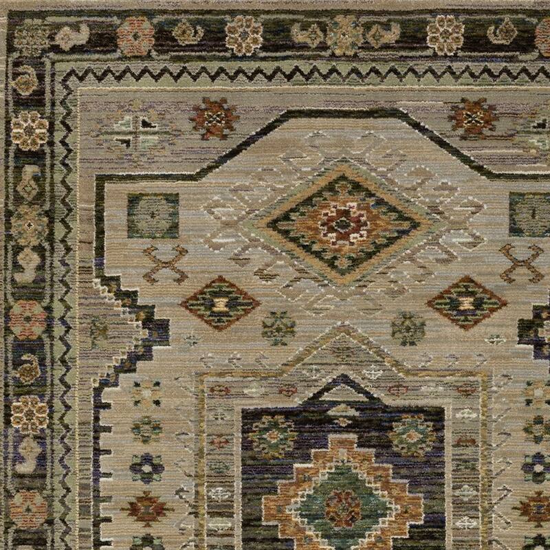 HomeRootsTribal Bohemian Rectangle Area Rug