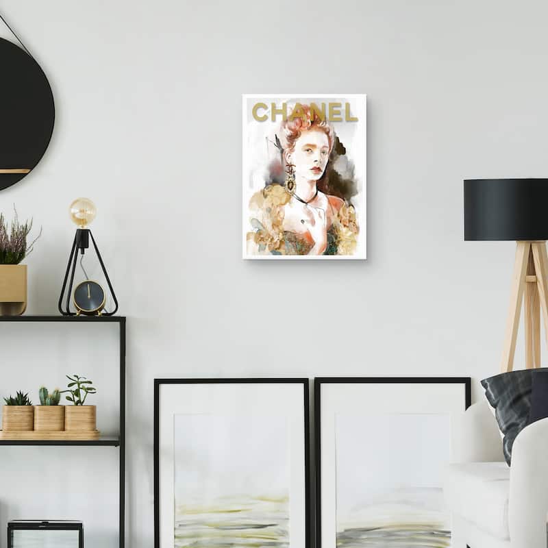 Mode Parisienne Luxe IV C Canvas Art Print