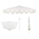 Option Cream/White Pole
