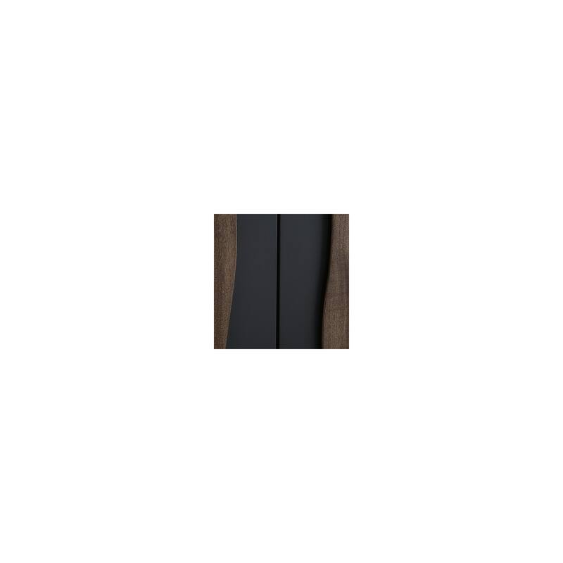 Signature Design by Ashley Welby Brown/Black Accent Cabinet - 71"W x 17"D x 30"H