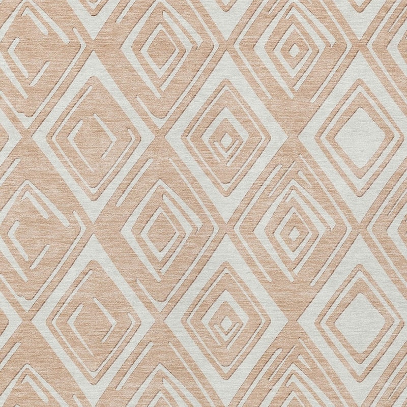 HomeRoots Geometric Transitional Rectangle Outdoor Rug