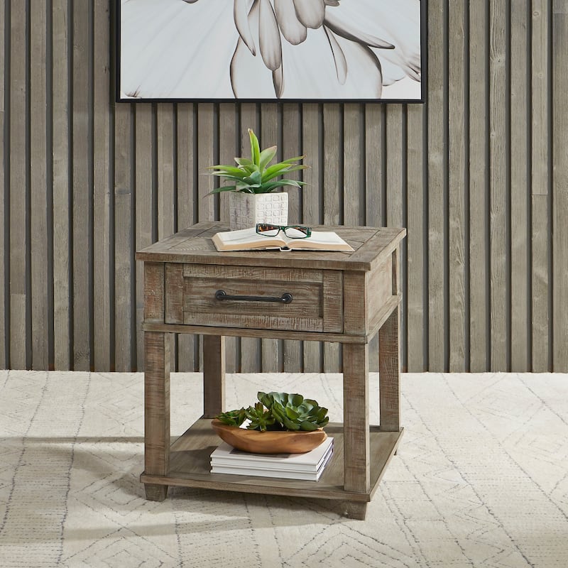 Parkland Falls Weathered Taupe Opt 3 Piece Set
