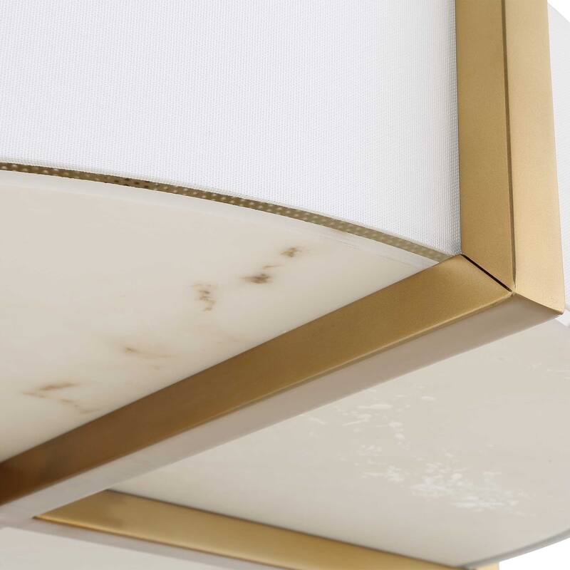 Uttermost Cresson 4 Light Drum Pendant - 30"W x 30"D x 6.5"H