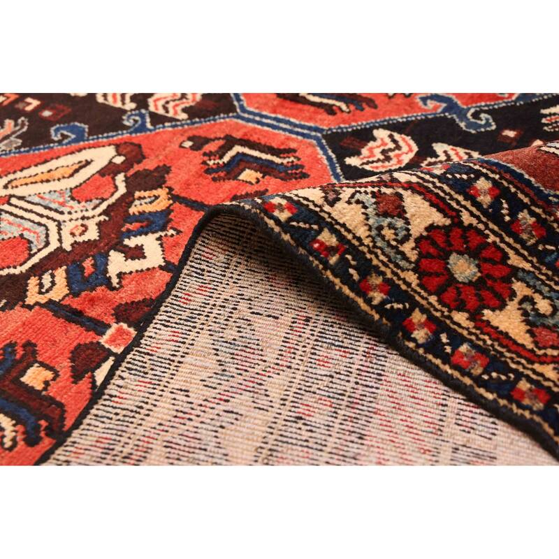 ECARPETGALLERY Hand-knotted Konya Anatolian Red Wool Rug - 4'3 x 6'5