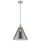 Option Polished Nickel / Light Smoke