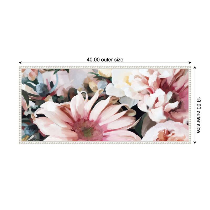 Kate and Laurel Fresh Pick by Mary Sparrow Framed Canvas Wall Art Print