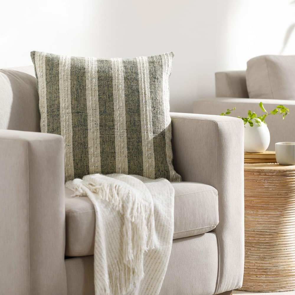 Artistic Weavers Callealta Woven Striped Throw Pillow