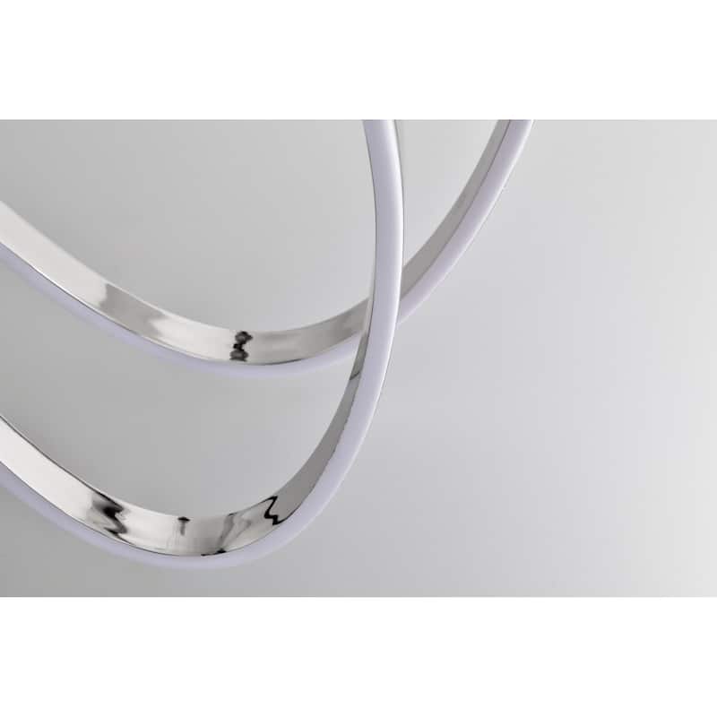Sylas 48 Inch LED Pendant Polished Nickel Finish - Polished Nickel