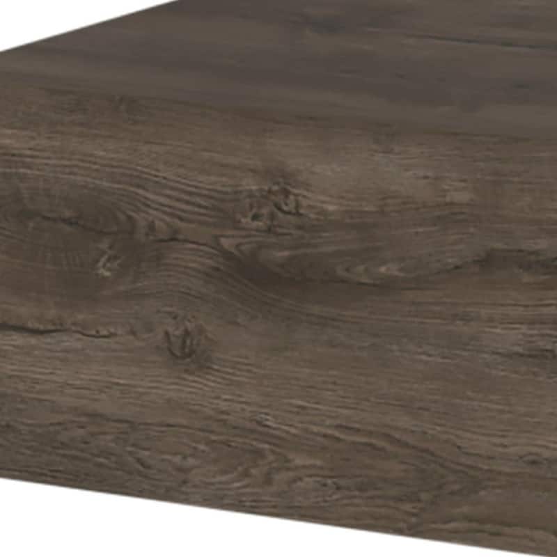 5" One Drawer Faux Wood Floating Nightstand