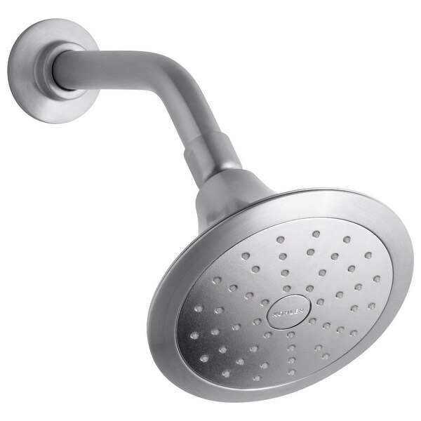 Kohler K-10327-G Forte 1.75 GPM Single Function Shower Head with MasterClean and Katalyst Air-Induction Spray Technology
