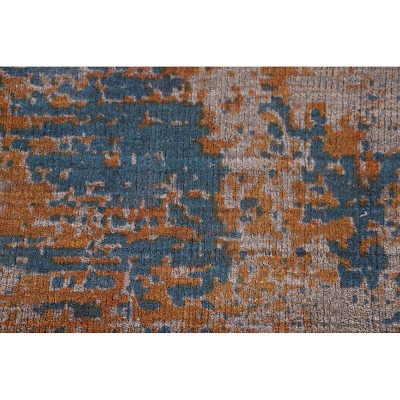 Abstract / Modern Area Rug Hand-Knotted Wool Carpet - 5'2" x 8'3"
