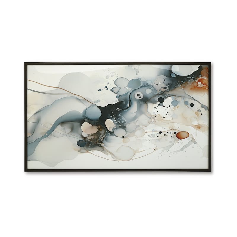 Signature Design by Ashley Foxenburg White/Blue Wall Art