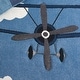 preview thumbnail 13 of 29, SAFAVIEH Carousel Kids Rudolfina Airplane Rug