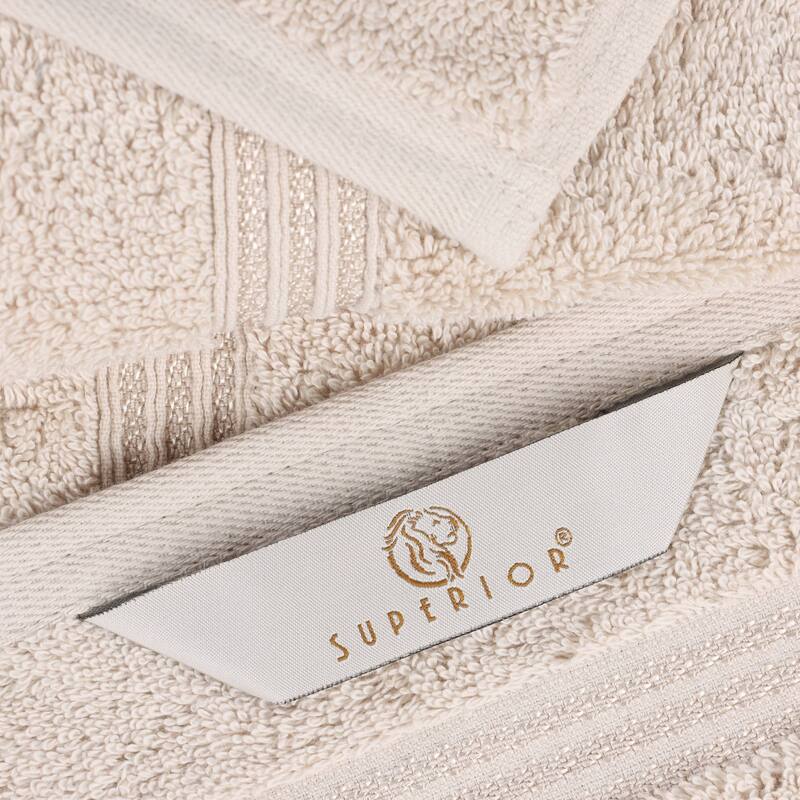 Superior Heritage Egyptian Cotton Absorbent Bath Towel Set of 4