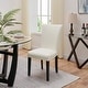 preview thumbnail 9 of 32, Faux Leather Dining Chairs Or Round Glass Dining Table