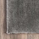 Nuloom Loni SuperiorWash Solid Machine Washable Shag Area Rug