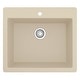 preview thumbnail 22 of 58, Karran Top Mount 25 in. Single Bowl Quartz Kitchen Sink Kit