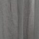 preview thumbnail 41 of 39, Aurora Home Textured Faux Linen Romantic Tie Top Curtain Panel Pair