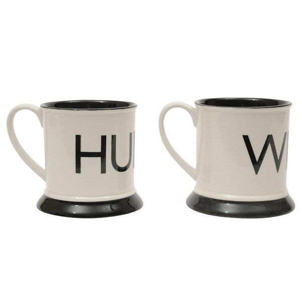 hubby wifey coffee mugs