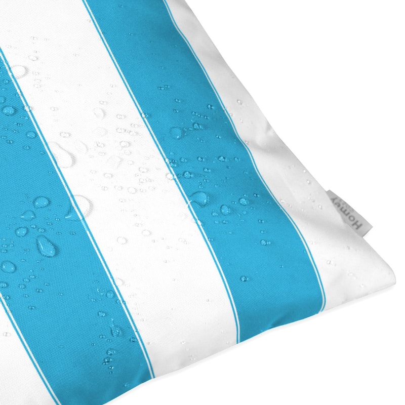 Olivia Striped Outdoor Throw Pillow
