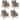 Gymax 4PCS Patio Acacia Wood Chair w/ Woven Rope Armrests & Seat Back