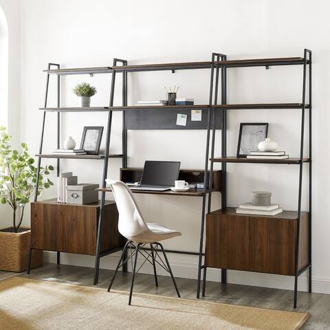 Middlebrook Lahuri 3-Piece Desk and Storage Set